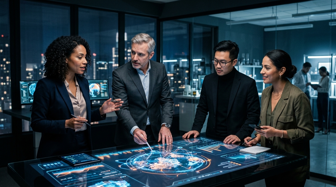 AI Digital Transformation Visual